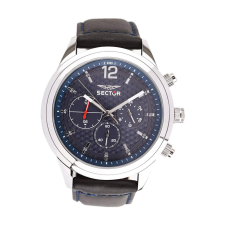Sector R3251540002 Serie 670 Chronograph Mens Watch 45mm 5ATM, karóra