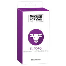 Secura Secura El Toro - potenciagyűrűs óvszerek (24db) óvszer