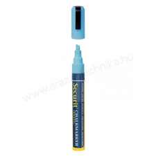 Securit® Krétamarker 2-6 mm - KÉK - vágott hegy (SMA510) - vízzel lemosható filctoll, marker