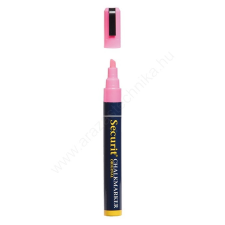 Securit® Krétamarker 2-6 mm - PINK - vágott hegy (SMA510) - vízzel lemosható filctoll, marker