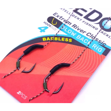 SEDO Extreme River Classic Barbless Blowback Előkötött Bojlis Előke 4 horog