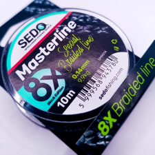 SEDO Masterline 8X Special Braid Line – Black Edition - 10m horgászzsinór