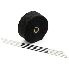 SEFIS MOTO SEFIS Hőálló kipufogó bandázs 10m fekete motorkerékpár kipufogó