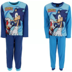 Sega Sonic a sündisznó Dynamic gyerek hosszú pizsama 3 év, 4 év, 5 év, 6 év, 8 év