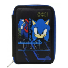 Sega Sonic, a sündisznó tolltartó töltött 2 emeletes Nr2 tolltartó