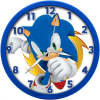 Sega Sonic falióra 25 cm