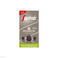 Segafredo Kávékapszula Nespresso kompatibilis Segafredo Ristretto ökológiailag lebomló (10x5,1g) kávé