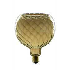 Segula LED Floating Globe 150 füstszürke izzó 6W 230lm 1900K E27 - Meleg fehér izzó