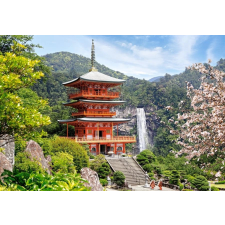 Seiganto-ji templom japán 1000 darabos puzzle puzzle, kirakós