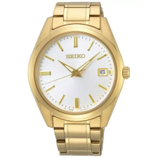Seiko férfi karóra, aranyszínű acél, 40,2 mm, zafírüveg, WR100 karóra