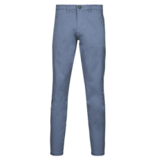 Selected Chino nadrágok / Carrot nadrágok SLHSLIM-NEW MILES 175 FLEX CHINO Kék US 32 / 32