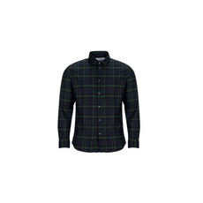 Selected Hosszú ujjú ingek SLHSLIMOWEN-FLANNEL SHIRT LS NOOS Tengerész EU M