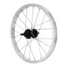 SELECTION P2R (Vélo) SELECTION P2R CITY 16" x 1.75 alumínium hátsó kerék, acél agy, fekete, 100 mm, tömör tengely, 1 sebességes szabadonfutóval SELECTION P2R (Vélo) Bicikli alkatrészek Kerékpár alkatrészek Kerékpár kerekek
