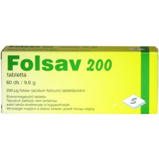 Selenium Pharma Kutató és Fejlesztõ Bt. Folsav 200 tabletta 60x vitamin és táplálékkiegészítő
