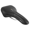 Selle Royal BRAVE ATHLETIC fekete kerékpár nyereg 270x163 mm, 379 g SELLE ROYAL  Bicikli alkatrészek Kerékpár alkatrészek Kerékpár nyergek