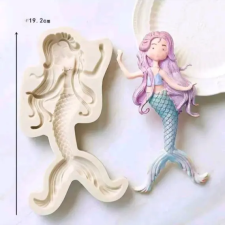  Sellő (hableány) szilikon formázó sütés és főzés