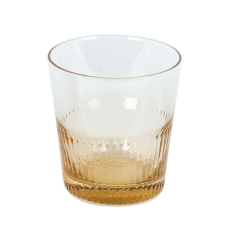 Selowei Amarillo - Átlátszó arany színű vizes pohár üdítős pohár
