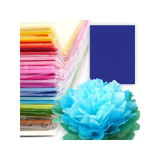 +Selyempapír 50*76cm, 20g - Ultramarinkék mintás csomagolópapír