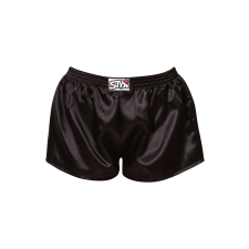 Selymes fekete női boxeralsó Styx klasszikus gumi (L960) M női alsó