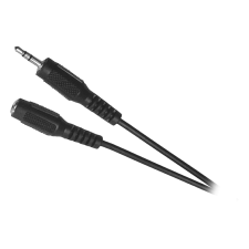 Sencor 3.5mm jack apa - 3.5mm jack anya Sztereó Kábel 2.5m Fekete kábel és adapter