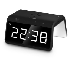 Sencor Digitális ébresztőóra Qi töltővel, SDC 7900 ébresztőóra