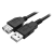 Sencor SCO 510-015 USB 2.0-A apa - USB 2.0-A anya Hosszabbító kábel 1.5m - Fekete