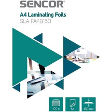 Sencor SLA FA4B150 A4 150mic - csomag 100db lamináló fólia