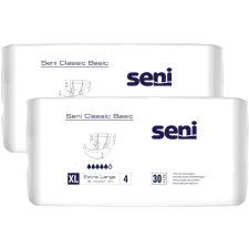 Seni Classic Basic Extra Large 4 Felnőtt pelenka 130-170cm (2x30db) gyógyászati segédeszköz