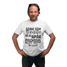  Senki sem tökéletes de az apák piszkosul közel állnak hozzá - Férfi Póló