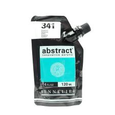 Sennelier Abstract akrilfesték, 120 ml - 341, turquoise akrilfesték
