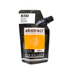 Sennelier Abstract akrilfesték, 120 ml - 640, red orange akrilfesték