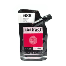 Sennelier Abstract akrilfesték, 120 ml - 686, primary red akrilfesték