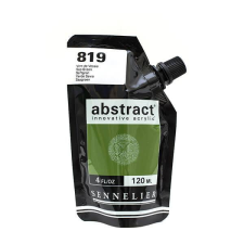 Sennelier Abstract akrilfesték, 120 ml - 819, sap green akrilfesték
