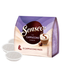 Senseo Cappuccino Choco pod - Csokoládés kávéspecialitás, 8 db kávé