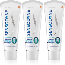 Sensodyne Repair & Protect Extra Fresh fogkrém a fogak és a fogíny védelmére 3 x 75 ml fogkrém