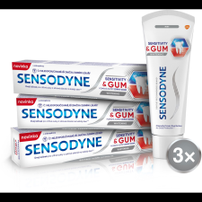 Sensodyne Sensitive & Gum Whitening 3 × 75 ml (2000014696631) fogkrém