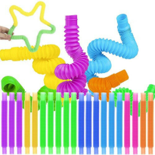 Sensory tubes/pipes - 20pcs Kruzzel 19741 építkezés