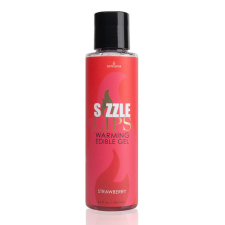 Sensuva - Sizzle Lips Forrósító Masszázsgél Eper 125ml masszázskrémek, masszázsolajok