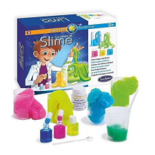 SENTOSPHERE Slime Kísérletkészlet - Fluoreszkáló Nyálka Gyártó oktatójáték
