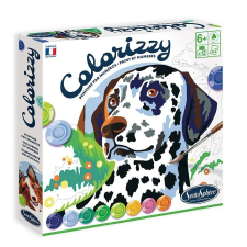 SENTOSPHERE Számos kifestő, kutyák, Colorizzy, Sentosphere SA4510 kreatív és készségfejlesztő