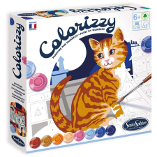 SENTOSPHERE Számos kifestő, macskák, Colorizzy, Sentosphere SA4503 kreatív és készségfejlesztő