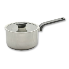 SEO-5850 Zanussi rozsdamentes acél lábas üveg fedővel 18 cm AOSTA ZCS21412AF edény