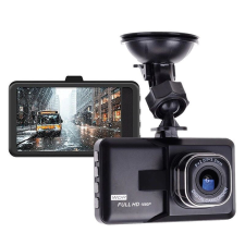 SEO-5885 FullHD 1080P autós menetrögzítő kamera, beépített G-szenzor, fekete autós kamera