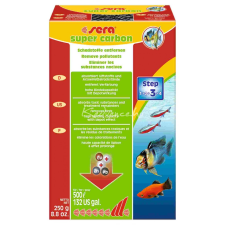 Sera Aktív Szén Akváriumi szűrőanyag 250 g akvárium vízszűrő