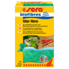 Sera Biofilter | Vastagszálas | Akváriumi szűrőanyag - 40 g akvárium vízszűrő