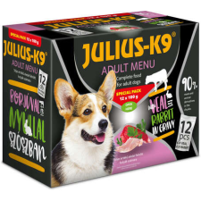 Sera Julius-K9 Veal &amp; Rabbit szószos falatok kutyáknak (4 doboz | 4 x 2 x 6 x 100 g) 4.8 kg kutyaeledel