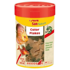 Sera | Nature | San | Lemezes táplálék | Díszhalak számára - 100 ml haleledel
