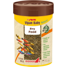 Sera | Nature | Vipan Baby | Granulátum táplálék | Díszhalak számára - 100 ml haleledel
