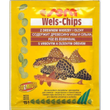 Sera Wels-Chips Nature - táplálék (süllyedő) díszhalak számára (15g) haleledel