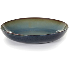 Serax Mélytányér, SERAX L 23,5 cm, füstös kék/sötétkék tányér és evőeszköz